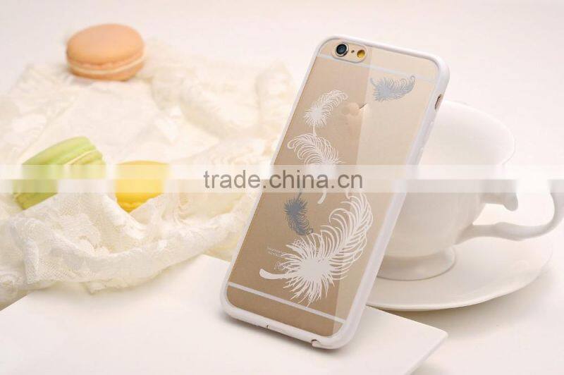 Bulk Buy From China Plastic Equipment Case with TPU Bumper For iPhone 6