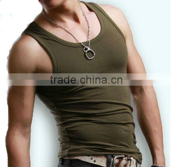 Mens black sports tank tops sports vest