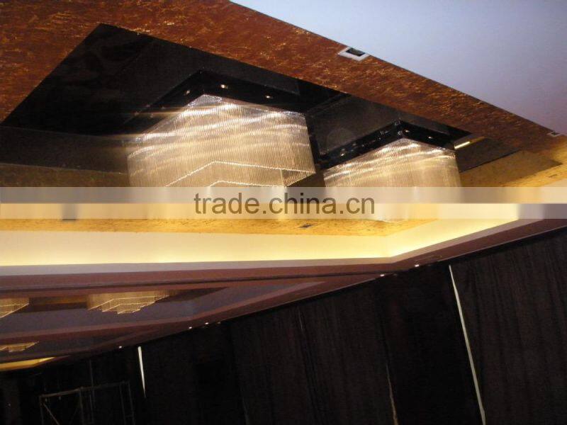 customized hotel modern pendant light,hotel large pendant lamp