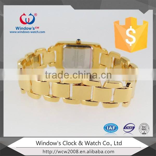 new design fashion girls watch slim stone quartz watch