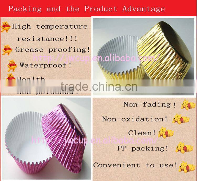 Wholesale Blue Foil Cupcake Liners foil cupcake liners