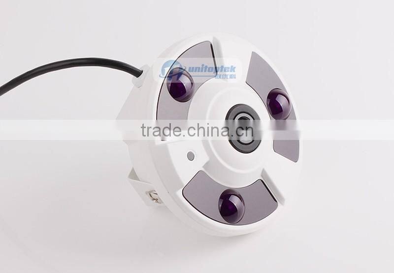 4Pcs 2.0MP Fisheye lens 360 Degrees View 2MP IR Indoor Dome Camera 4CH Surveillance Security CCTV System