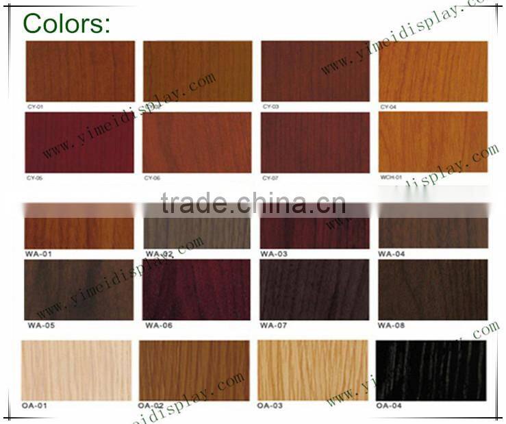 High quality Wood Food Display Shelf YMD043