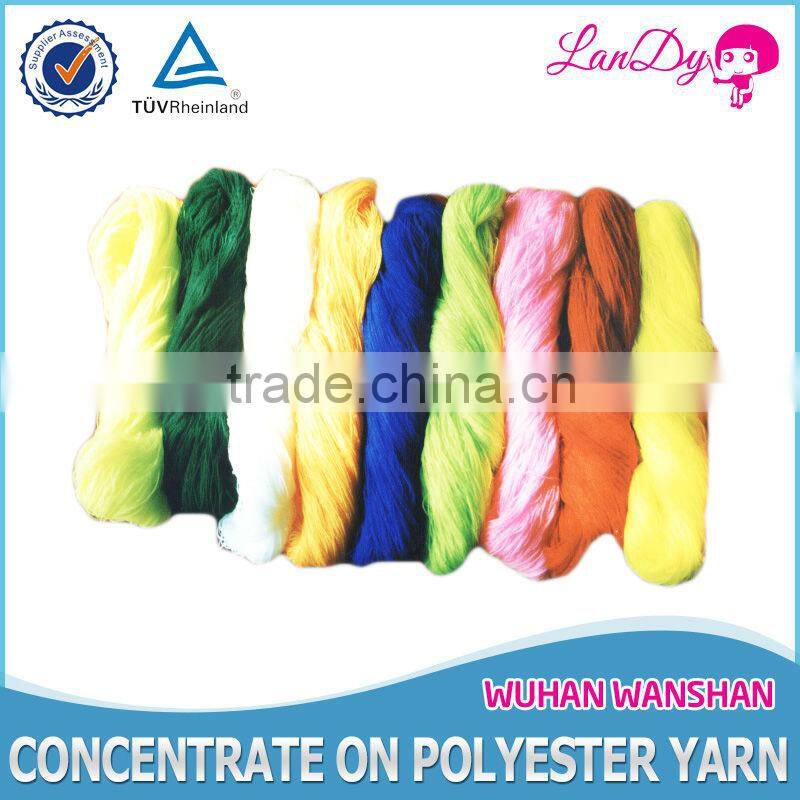 12/3 100% raw white Spun polyester yarn