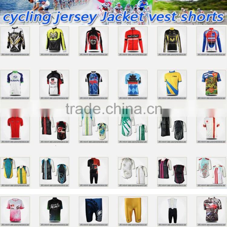 2015 Custom cycling jersey set/clothing wholesale team and club cycling wear