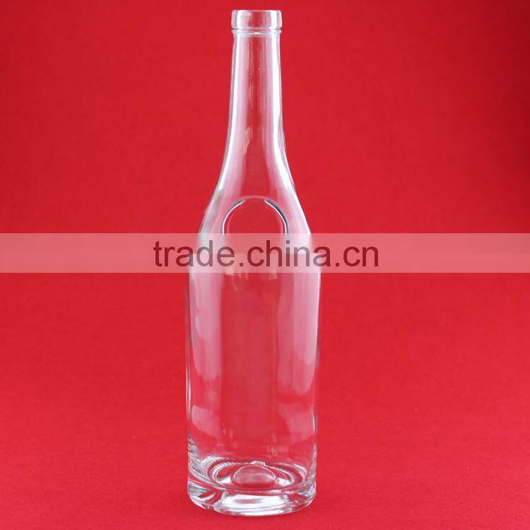 Beverage industrial use and glass material glass sauce bottle