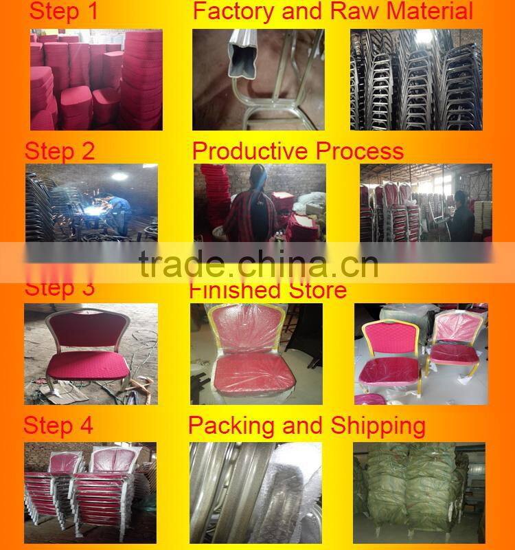 High Quality Stackable Metal Banquet Chair For Restaurant