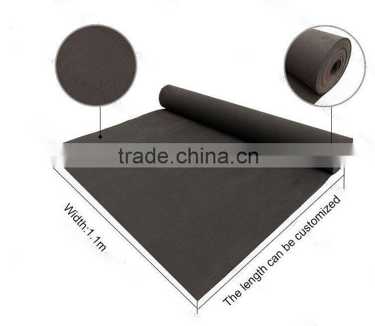 rubber underlay floor muffler laminate underlayment 2mm rubber underlay