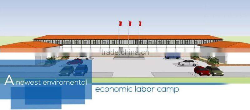 light steel house labor camp for sale
