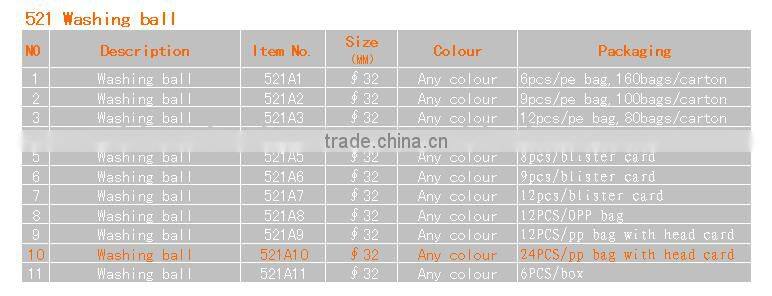 Export plastic cleaning ball | magic washing hair removal nylon washing ball