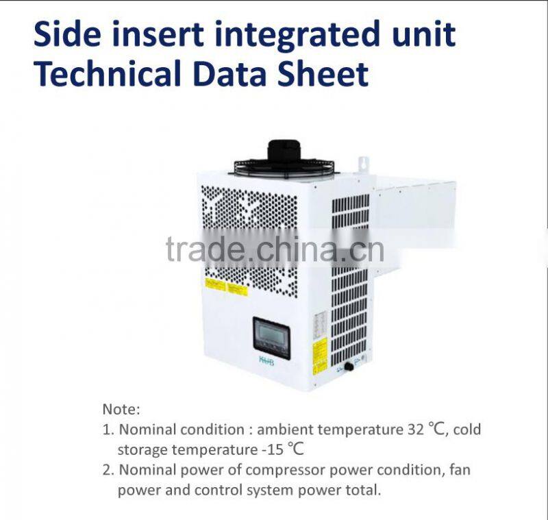 1HP roof top mounted van refrigeration units