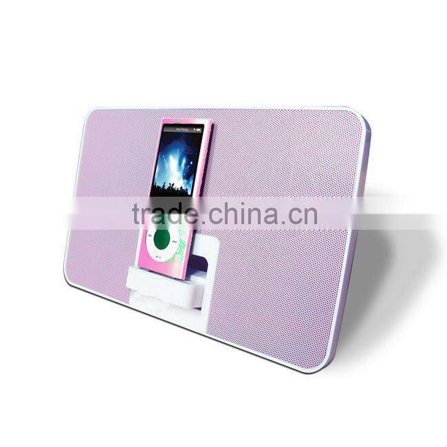 Ultra-thin portable speaker for iPod/iphone with foldable design