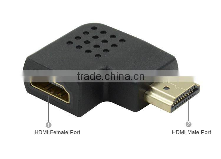 LINK-MI LM-H90 Full HD Video HDMI Male to Female Video Connector Adapter