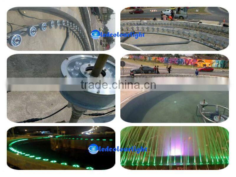 2016 newest product dmx led underwater lights for small fountains