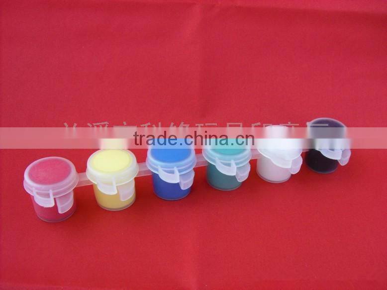 3 ml 6-stripe pots water color