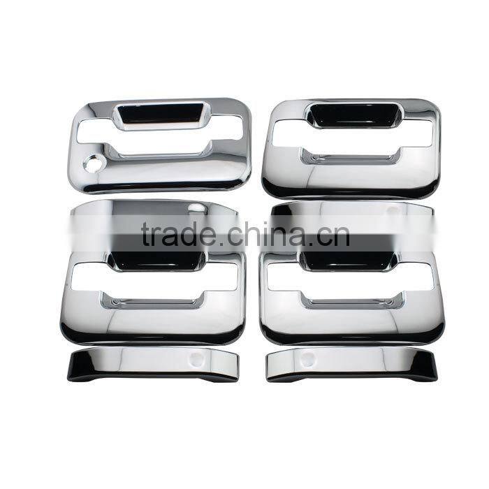 DOOR HANDLE COVER AND DOOR HANDLE BOWL 4 DOOR 1 KEYHOLE NO KEYPAD FOR F150 F 150 2004-2012