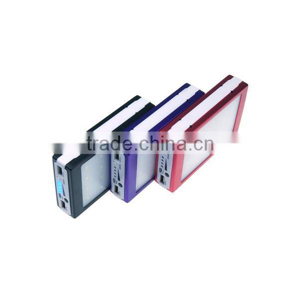 Solar charger paper , rohs solar charger instructions 6000mah colorful