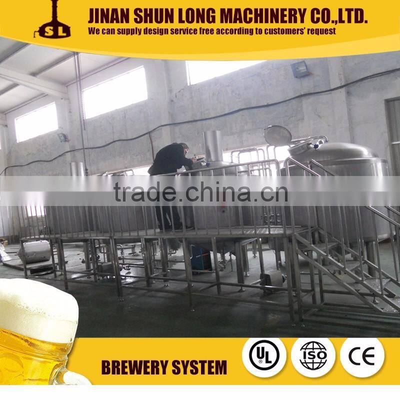 Full time service turn-key brew house system beer equipment 30bbl brewery equipment