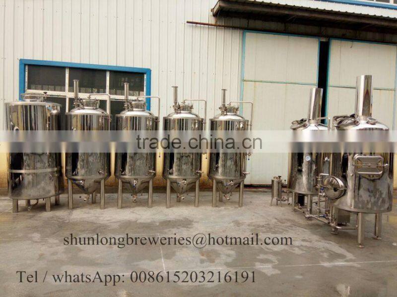 10bbl beer manufacturing equipment with stainless steel beer brewhouse