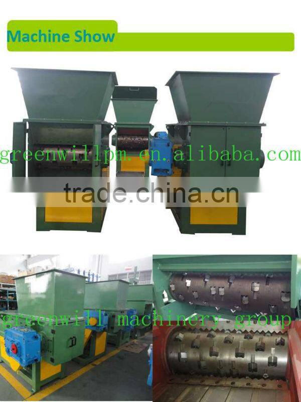 waste scrap grinding and recycling machine