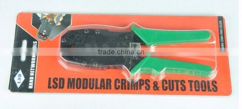 LSDbrand LS-315 RJ10(4p) rj11/12(6p) RJ 45(8p) network cable crimp tools amp network tools hand telecom modular crimping tool