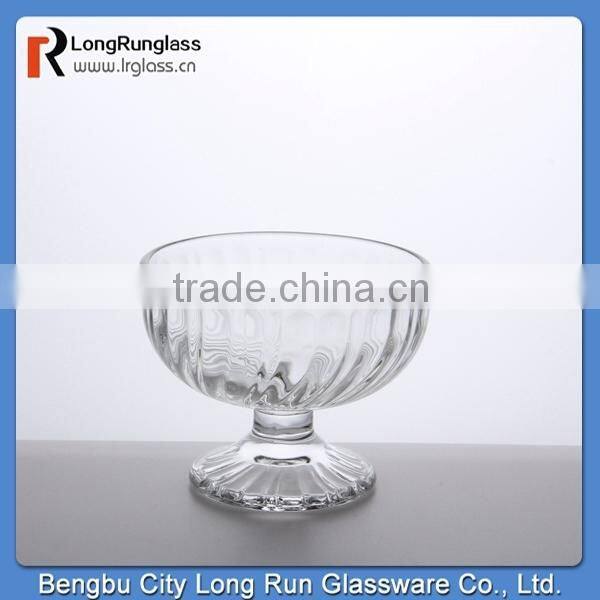 LongRun 2015 recommend 200ml grace elegant barware Ice Cream dessert Glass bowl manufacture