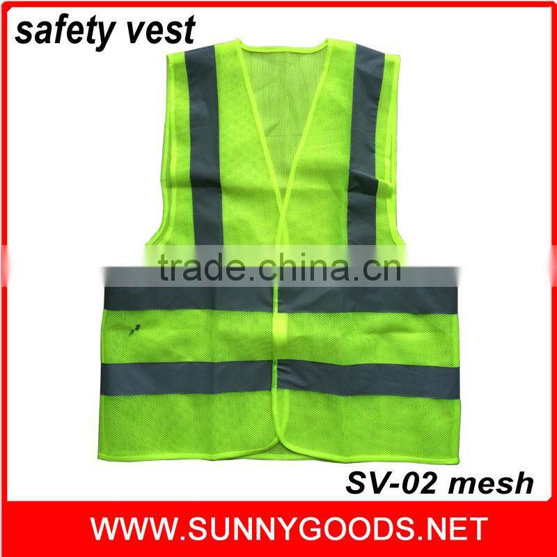 roadway flouroescent blue safety reflective vest
