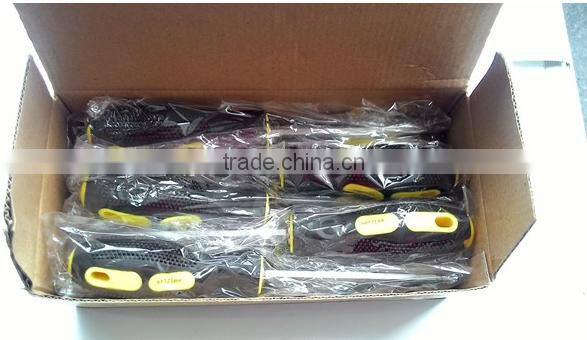 comfortable and rubber coated screwdriver with S2 screwdriver bit