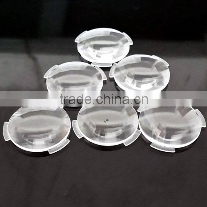 BIJIA Google cardboard lens VR,34mm 3D biconvex lens 45mm FL lens with 3 side flaps wholesale factory