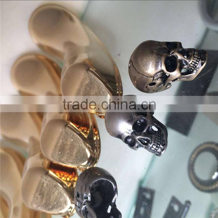 skull head souvenir skull decorations mass production die casting and plating one stop