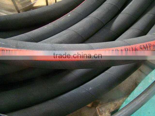 SAE 100R1AT/2AT Wire Braided Reinforcement Hydraulic Rubber Hose Manufacturer