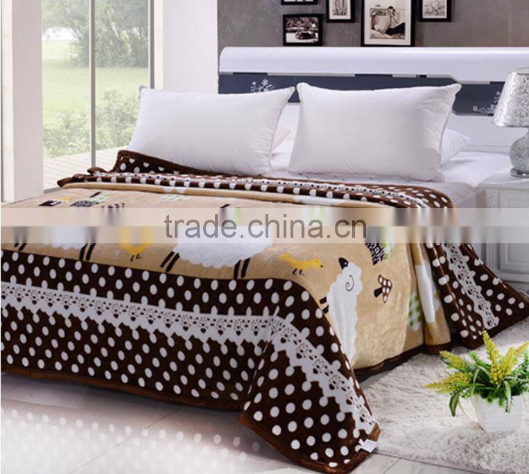 polar fleece bed sheet