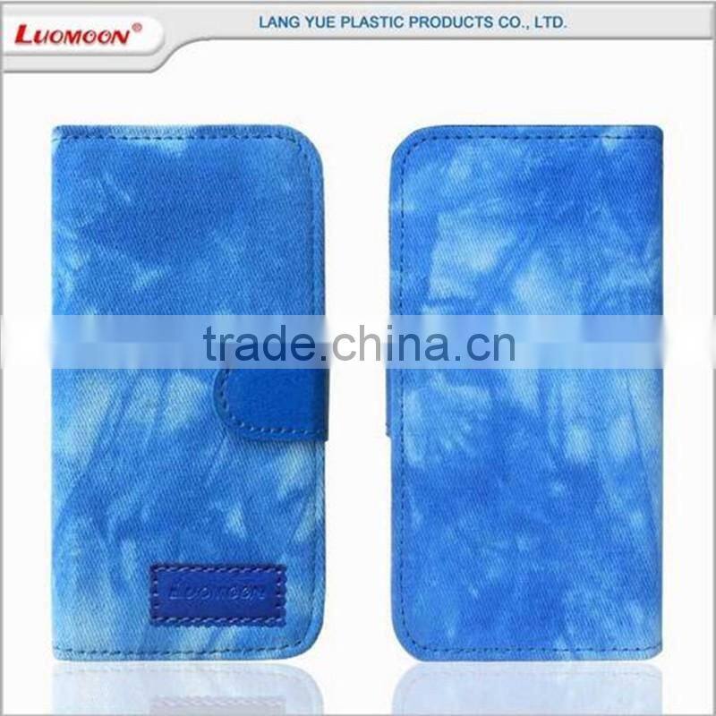 universal denim flip leather mobile phone cover case for Jiayu S3 G5s F2 G4 2 3 4 5 6 7