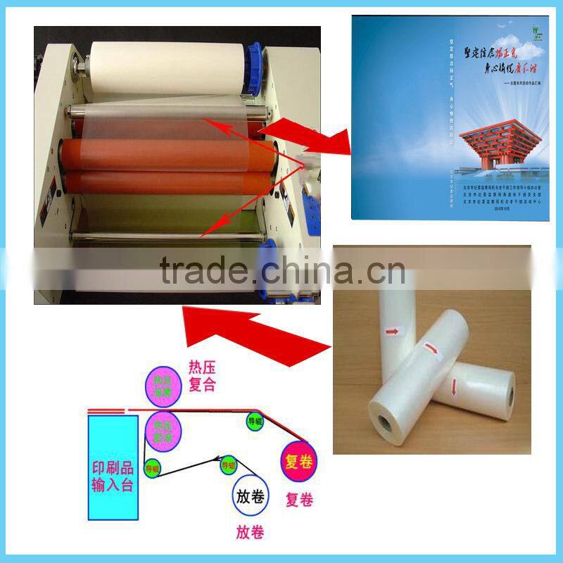 2015 Luxury Glossy Multiple Extrusion BOPP Thermal Film for Printing