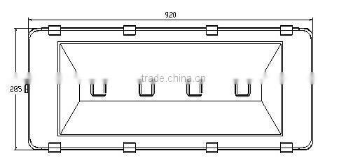 UL,SAA,ETL,CE approval Bridgelux high power led 160W tunnel light