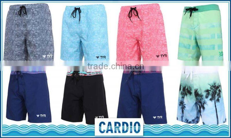 multicolor sublimation boardshort 2016 summer fashion swim shorts high peformance beachwear