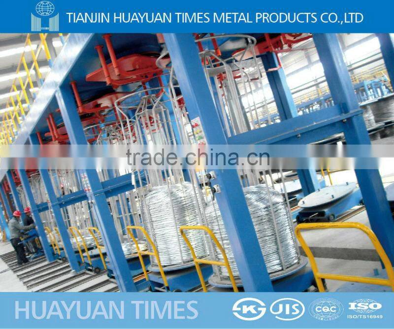 STABLE QUALITY!2.0mm pulp -baling galvanized steel wire from tianjin huayuan