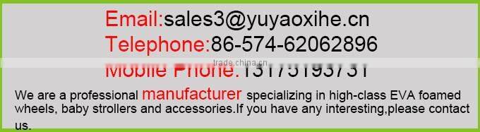 10" aluminum frame wheel eva foam electic cart wheel