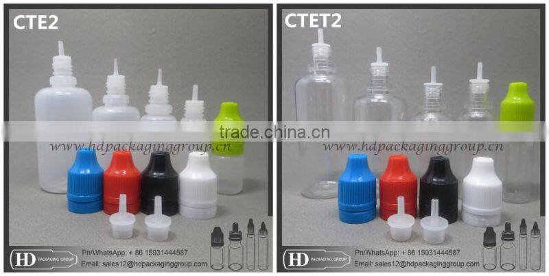 E Juice Dropper Bottle Pen Shape Long Drip Bottle 50ml With Child Proof Dripper Unicorn LDPE Eliquid Bottles