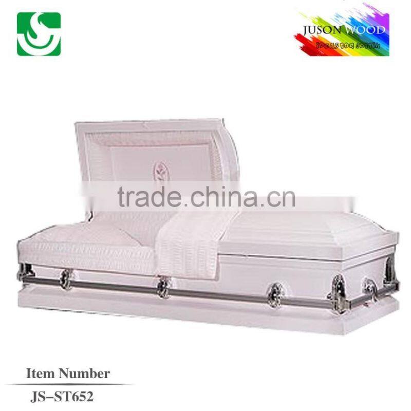 JS-ST652 metal casket wholesale
