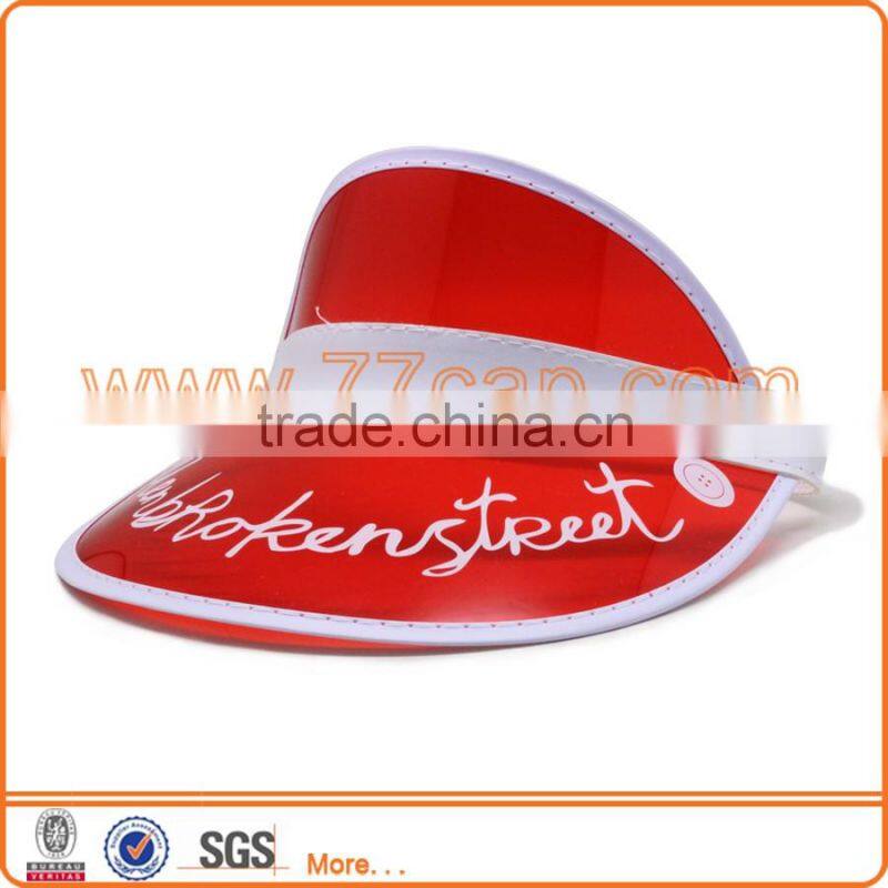 Customized brand sun visor cap wholesale