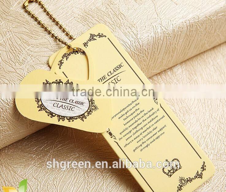 Smooth embossed leather luggage bag hangtag