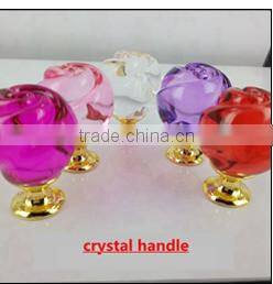 Factory Sale custom design crystal furniture knobs directly sale