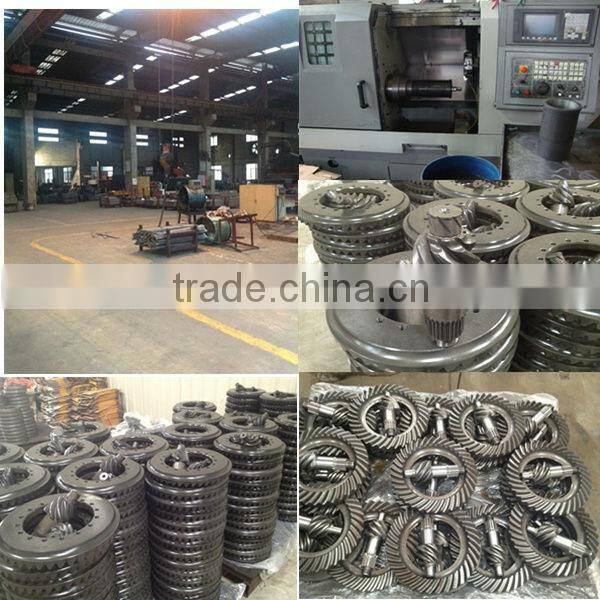 Crown wheel and pinion for 9*42