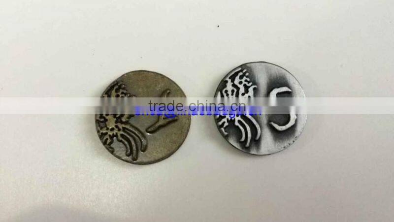 NO MOQ!Enamel metal challenge coin, Custom medal coins,commemorative round coins