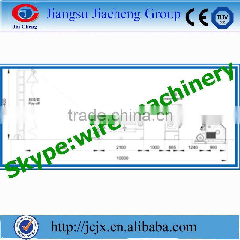 hot selling copper wire drawing and annealing machine