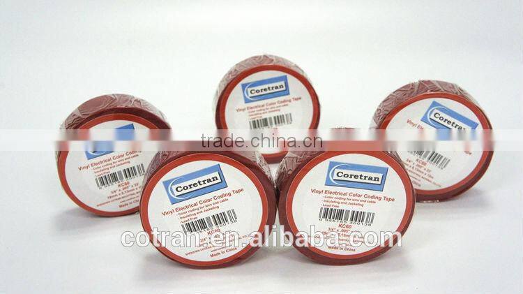 Colorful pvc electric tape