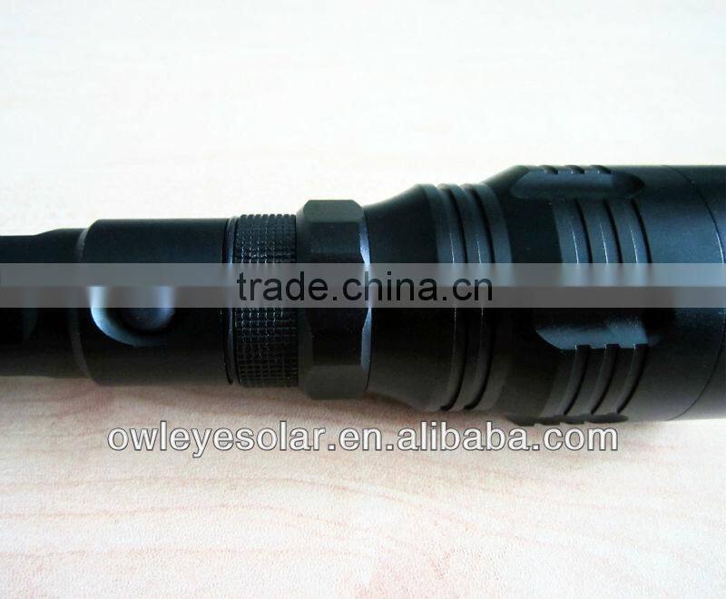 rechargeable LED flashlight/rechargeable torch