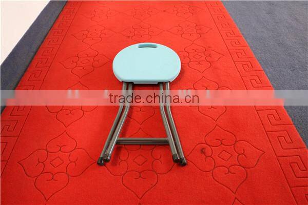 Blow Moulded Metal Leg Folding Stool SD-30