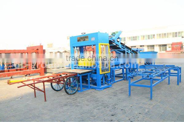 China 20 Years Factory concrete brick making machine price list QTJ4-40